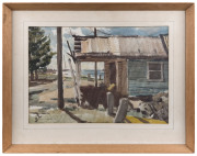 GWEN J. FRENCH (Australian, working 1945 - 1972) Fisherman' Co-op, Evan's Head, Now Unused, 1970, watercolour, signed and dated lower left, - 2