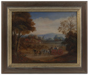 Artist Unknown, A pair of naive farmyard scenes, oil on board, both 30 x 38cm (approx.) - 3