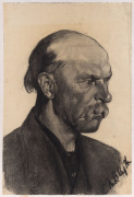 E.M. BLYTH A collection of ten portraits (6 male, 4 female), early 20th Century, charcoal on horizontal wove artist's paper, ​all signed "E.M.Blyth", each approx 48 x 32cm. (10 items). - 2