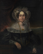 Artist Unknown, (Portrait of a Lady), oil on canvas, late 18th/early 19th Century, 91 x 71cm.