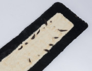 An ermine fur shawl, late 19th century, ​230cm long - 3