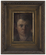 Artist Unknown, (Portrait of a young man), oil on canvas on board, signed (indistinctly) lower right, - 2