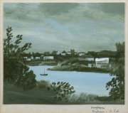 Ray Austin CROOKE (1922 - 2015), Baltimore, Co. Cork., watercolour, signed lower left; titled below the image lower right, 15.5 x 18cm. The Crooke family traces its' lineage back to Sir Thomas Crooke (1574 - 1630), the 1st Baronet of Baltimore.
