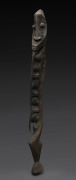 Yipwon figure, carved wood with patinated finish, Papua New Guinea, ​74cm high