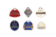 VFL PARK BADGES, extensive collection. Inspection will reward.