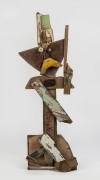 Joseph GREENBERG (1923 - 2007), Buffalo Bill figure, driftwood and found objects, 166cm high