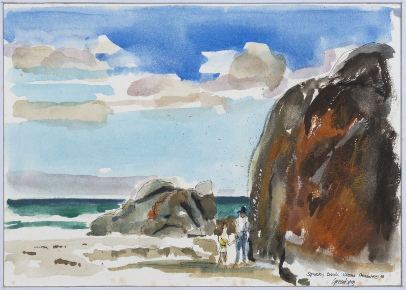 Joseph GREENBERG (1923 - 2007), South Gippsland series, (13 items), pen, watercolour and pastel on paper, 22 x 31cm each approximately.