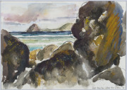 Joseph GREENBERG (1923 - 2007), South Gippsland series, (13 items), pen, watercolour and pastel on paper, 22 x 31cm each approximately. - 7