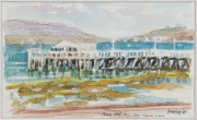 Joseph GREENBERG (1923 - 2007), Queensland series, (11 items), pen, watercolour and pastel on paper, the largest 22 x 31cm - 2