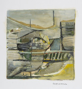 Joseph GREENBERG (1923 - 2007), Australian city scenes, (5 items), oil on card, the largest 27 x 32cm - 5