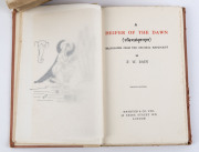 Francis William BAIN (1863 - 1940), Four small books from the library of C.J. Dennis (3 with bookplates from the Robertson & Mullins sale) : "A Digit of the Moon", "A Syrup of the Bees", "In the Great God's Hair" & "A Heifer of the Dawn". Original quarter - 2