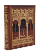The Baron Charles DAVILLIER & Gustave DORE SPAIN, [Sampson Low, Marston, Low, and Searle; London], 1876, In original publisher's cloth, stamped in gold and black, all edges gilt. With numerous full-page illustrations by Dore. - 2