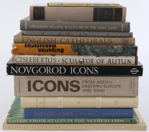 CHRISTIANITY: Art, sculpture, architecture and carvings; the depiction of Jesus Christ and the history of Christianity, (13 vols.).