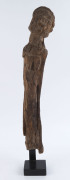 A standing figure (torso and head), carved wood, Dogon tribe, Mali, 59cm high - 2