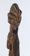 A standing figure (torso and head), carved wood, Dogon tribe, Mali, 59cm high - 4