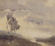 BESS GOLDING (Australian), landscape, watercolour, signed lower left "Bess Golding", 20 x 22cm - 3