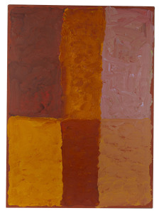 KUDDITJI KNGWARREYE (1928-2017), untitled, acrylic on canvas, signed verso "Kudditji" Reference No 21, dated 2008 with Aboriginal Art ink stamp, 106 x 79cm