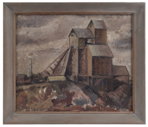 L. THOMAS, (The Minehead), oil on board, 35 x 41.5cm.