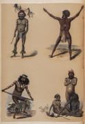 GEORGE FRENCH ANGAS (1822 - 1886) A collection of seventeen full page coloured lithographic plates from "South Australia Illustrated" [London, 1847]; each approx. 49 x 34cm; all accompanied by the relevant descriptive pages: - 2