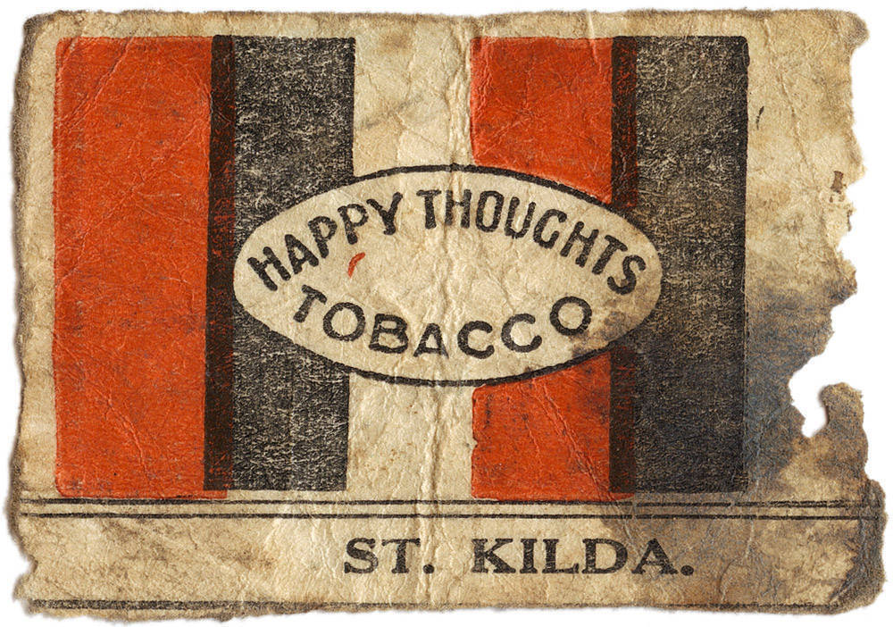 1909 Perfection Tobacco Team Colour Fixture Cards printed on both sides
