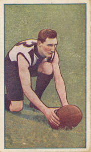 1920 J.J.Schuh "Australian Footballers", part set [25/60]. Poor/G.