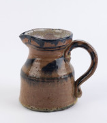 STANISLAV HALPERN pottery jug, signed "S. Halpern", ​15cm high, 17cm wide