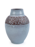 KLYTIE PATE wax glazed pottery vase, incised "Klytie Pate", ​27cm high