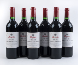 1998 Penfolds Bin 407, Cabernet Sauvignon. (6 bottles).