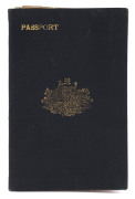 SIR JOSEPH COOK'S DIPLOMATIC PASSPORT as AUSTRALIAN MINISTER for the NAVY, 1918-19, This very important diplomatic passport was the document carried by Cook, while participating in the Imperial War Conference in London in 1918 and in the negotiations that