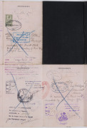 SIR JOSEPH COOK'S DIPLOMATIC PASSPORT as AUSTRALIAN MINISTER for the NAVY, 1918-19, This very important diplomatic passport was the document carried by Cook, while participating in the Imperial War Conference in London in 1918 and in the negotiations that - 8