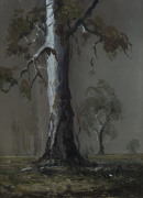 AUSTRALIANSCHOOL, Landscapes, circa 1930s, oil on artists board, 31 x 23cm and 30 x 21cm. (2). - 3