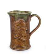PAMELA "Batman Souvenir Of Melbourne" pottery jug, incised "Pamela, 1934", 13cm high