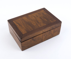 An Australian deed box, musk and cedar, Tasmanian origin, 19th century, ​9.5cm high, 23.5cm, 16cm deep