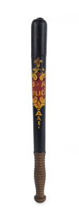 A South Australian antique police baton, 19th century, ​46cm long