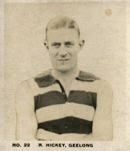 1929 Griffiths (Black Crow) "Football Series" [12/210] - all Geelong players. Fair/G.