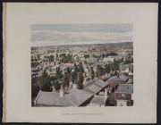 PHILLIP-STEPHAN STUDIO, Bird’s Eye View, Sandhurst, Victoria c1890s colour photo-lithograph, text including title below image reads “Phillip-Stephan Photo Litho & Typographic Process Co. Ld. Sydney, NSW.” 28.5 x 35.5cm. - 2