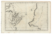 NEW ZEALAND: "Chart of COOK'S STRAIT in NEW ZEALAND. from Alexander Hogg's edition of Cook's Voyage to the South Pacific, [1784],copper plate engraving, 23 x 33.5cm.