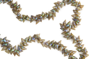 An impressive Tasmanian mariner shell bead necklace, ​175cm long