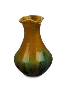 V.A.P. (VICTORIA ART POTTERY) WILLIAM FERRY pottery vase, impressed "W.F. V.A.P.", ​13.5cm high