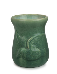 MELROSE WARE "Kookaburra" vase, stamped "Melrose Ware, Australian", 16cm high