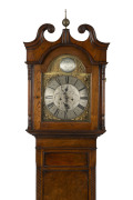 A rare Colonial long case grandfather clock, Australian cedar case, New South Wales origin, circa 1825, English twin weight movement, 228cm high, 56cm wide, 27cm deep - 2