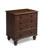 An early Colonial Australian cedar commode, Tasmanian origin, 19th century, 70cm high, 65cm high, 44cm wide. PROVENANCE: Originally made for Forest Hall Tasmania.