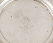 THOMAS GAUNT & Co. Australian sterling silver bowl engraved "Broken Hill Silver, BHP Co.", stamped "T. Gaunt & Co. Sterling", 15.5cm diameter. 145 grams - 2