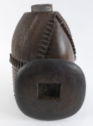 Bundu mask, double sided with removable European style hat, carved and patinated wood, Mendi tribe, Sierra Leone, ​34cm high - 8