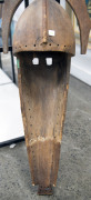 Totemic mask, carved and patinated wood, Bobo Fing tribe, Upper Volta (Burkina Faso), ​143cm high - 3