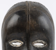 A ceremonial mask, carved and painted wood with metal eyes and teeth, Dan tribe, Ivory coast, ​19cm high - 3