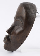 A ceremonial mask, carved wood, Dan tribe, Ivory Coast, ​23cm high - 3