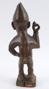 A male fetish figure, carved wood, Bakongo tribe, Congo, 26.5cm high - 6