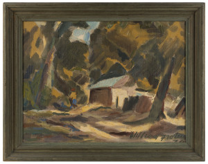 WILLIAM JOCK FRATER (1890 - 1974) Untitled, oil on board, signed and dated '70 lower right, 46 x 61cm