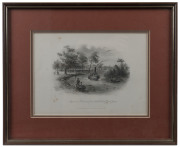 JOHN SKINNER PROUT (1805-1876), group of four engravings depicting Melbourne scenes, 18 x 24cm - 4